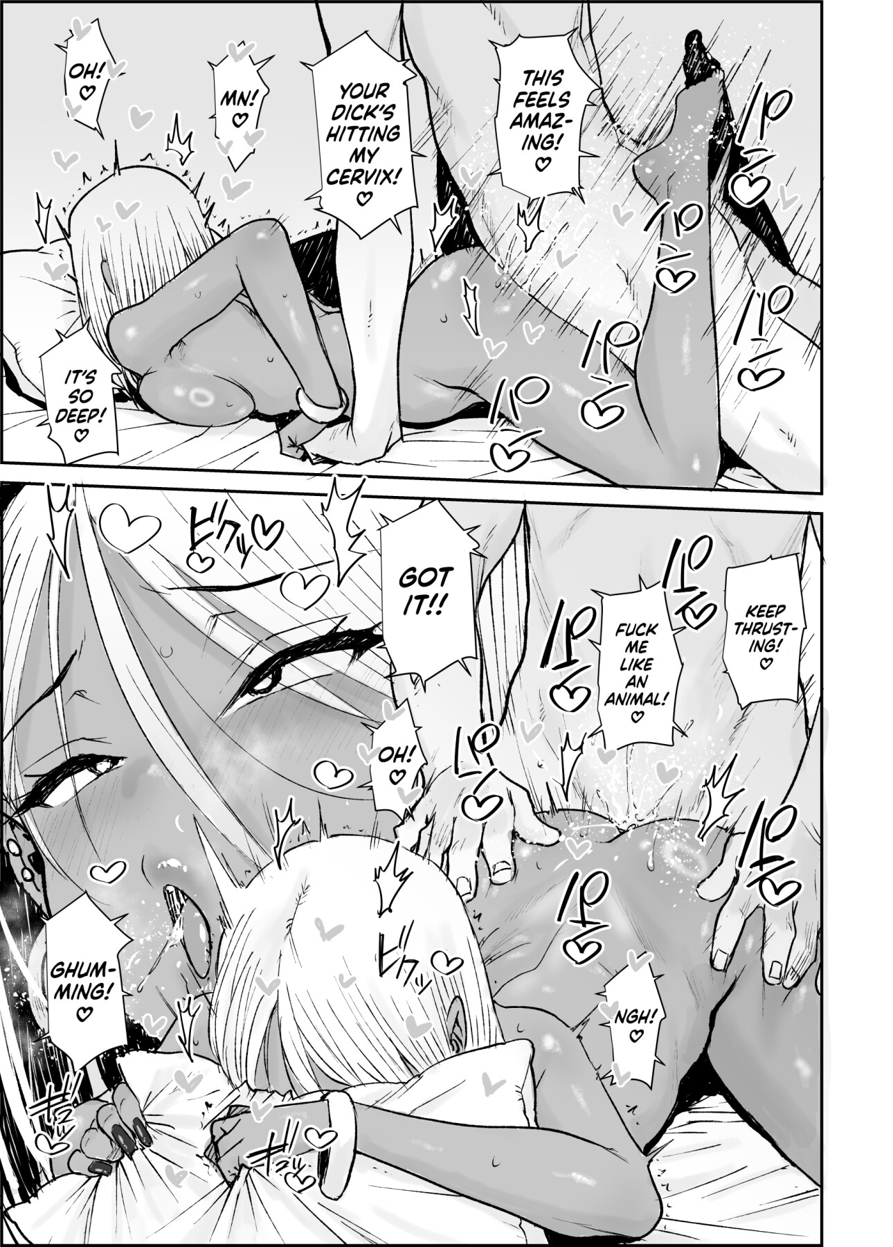 Hentai Manga Comic-I, Your Humble College Student, Busted Loads Into My 35 Y/O Dark-Skinned Gyaru Landlady While She Rode Me Cowgirl-Read-28